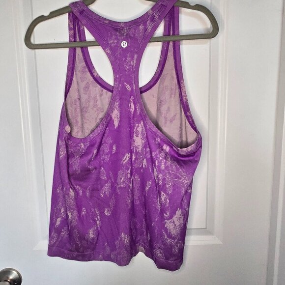 Lululemon Swiftly Tech RB Tank 2.0 *Race Length - Shadow Bloom Moonlit Magenta - Picture 8 of 10